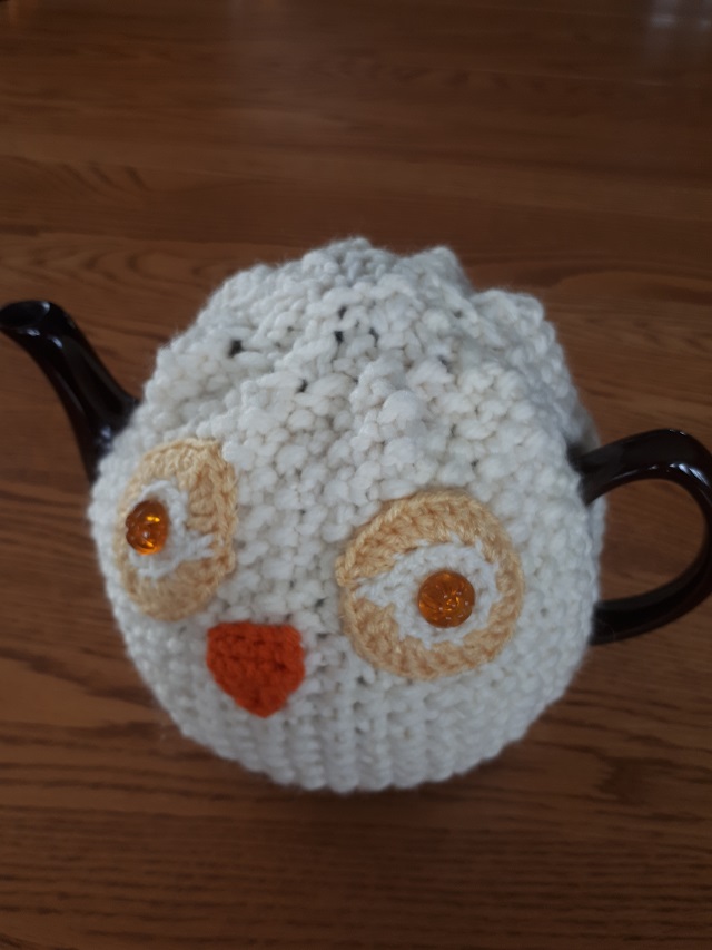 Snowy Owl Tea Cozy