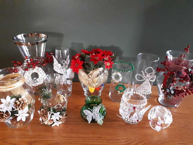 Christmas Vases