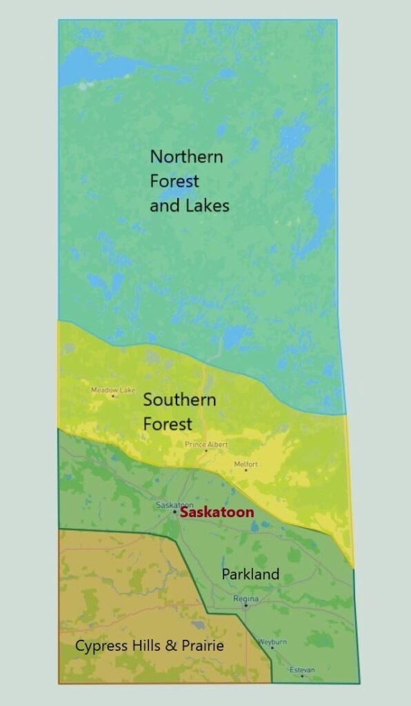 Saskatchewan Map